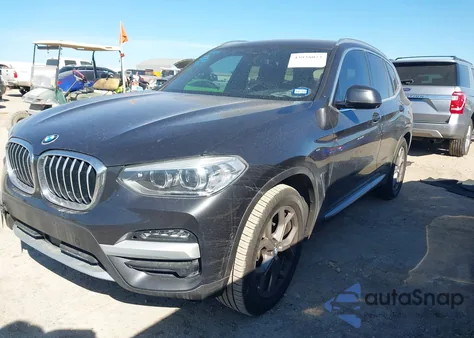 2021 BMW X3 Sdrive30I z USA, uszkodzony, nr VIN 5UXTY3C01M9G68802